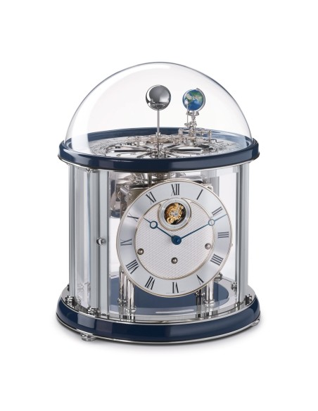 Hermle Tellurium Tourbillon Chroom rood – opvallend