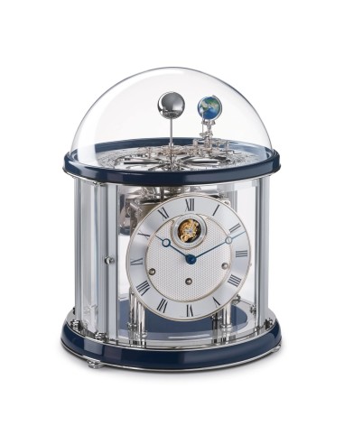 Hermle Tellurium Tourbillon Chroom blauw – nachtblauw