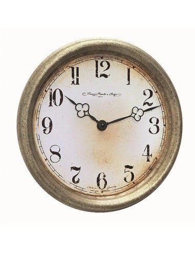 Hermle vintage wandklok – bruin messing
