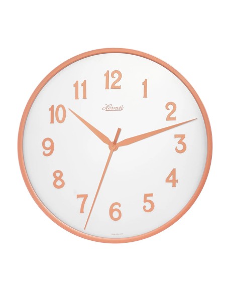 Hermle Aria II wandklok – roségoud met wit