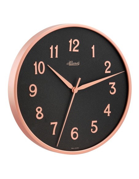 Hermle Aria II wandklok – roségoud met wit