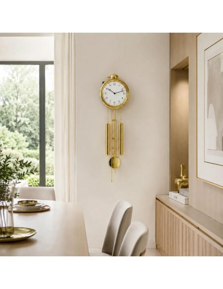 Hermle Neasden messing wandklok – lierslinger