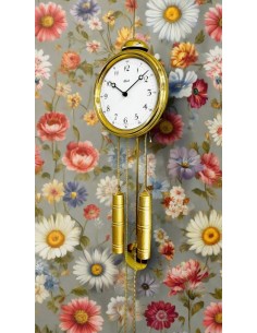 Hermle Neasden II messing wandklok – lierslinger