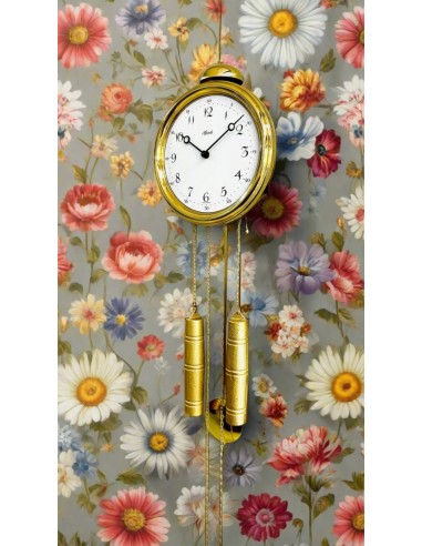 Hermle Neasden II messing wandklok – lierslinger