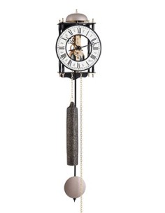 Hermle Lester skeletklok – wit