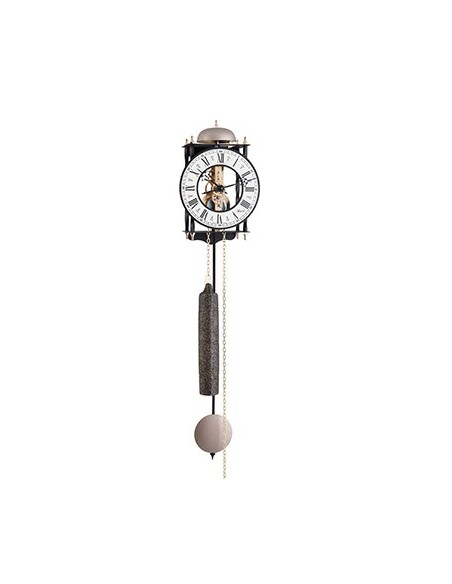 Hermle Lester skeletklok – wit
