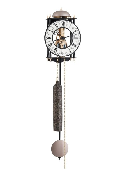 Hermle Lester skeletklok – wit