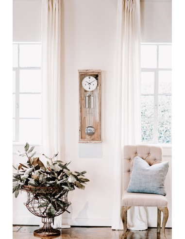 Hermle Abbot regulateur ijsbeuken – licht hout