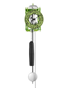 Hermle Ravensburg skeletklok – groen