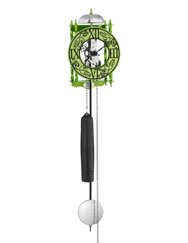 Hermle Ravensburg skeletklok – groen