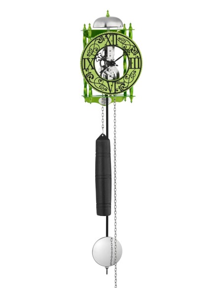 Hermle Ravensburg skeletklok – groen