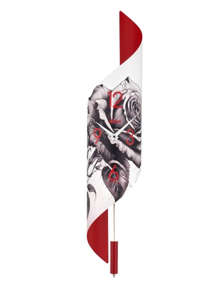 Hermle Savanna II wandklok – rozenprint