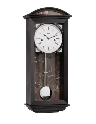 Hermle Newport regulateur – zwart, halve-uurslag