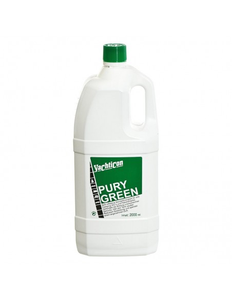 Pury Green - Ecologische Toiletvloeistof - Reiniger - 2 Liter - Yachticon