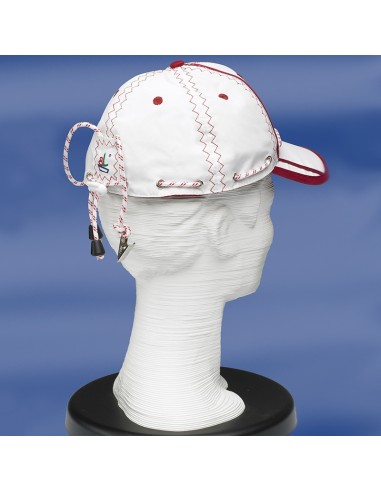 Zeildoek Cap Met Verstelbaar Koord En Klem - Baseballcap - Rood - Trend Marine - Zeildoek Tassen - TM2001.3 - € 19,45