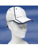 Zeildoek Cap Met Verstelbaar Koord En Klem - Baseballcap - Navy