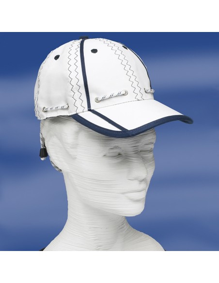 Zeildoek Cap Met Verstelbaar Koord En Klem - Baseballcap - Navy - Trend Marine - Zeildoek Tassen - TM2001.1 - € 19,45