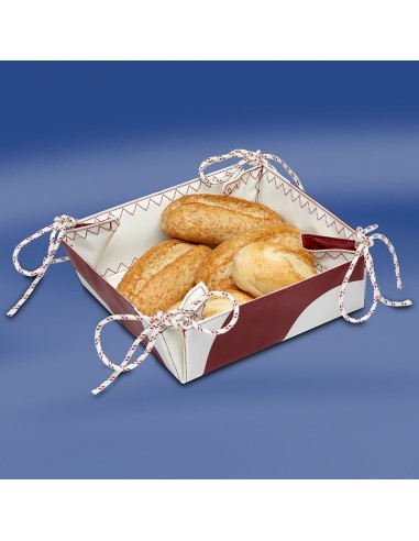 Zeildoek Broodmandje - Bread Basket - Rood - Trend Marine - Zeildoek Tassen - TM1017.3 - € 19,00