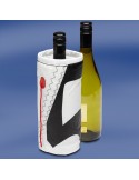 Zeildoek Wijnkoeler Voor 1 Fles - Wine Cooler - Zwart