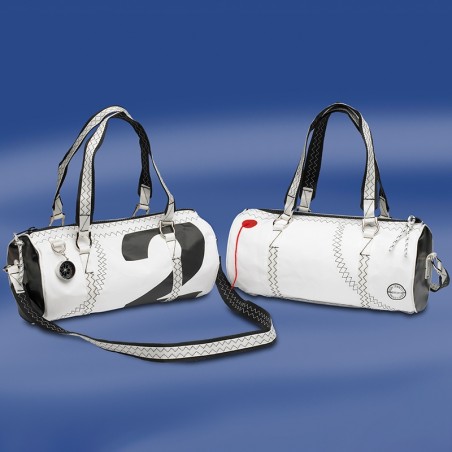 Zeildoek Handtas - Sea Lady - Zwart - Trend Marine