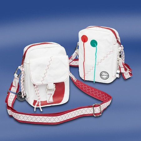 Compacte Zeildoek Schoudertas - Sea Pearl - Rood - Trend Marine