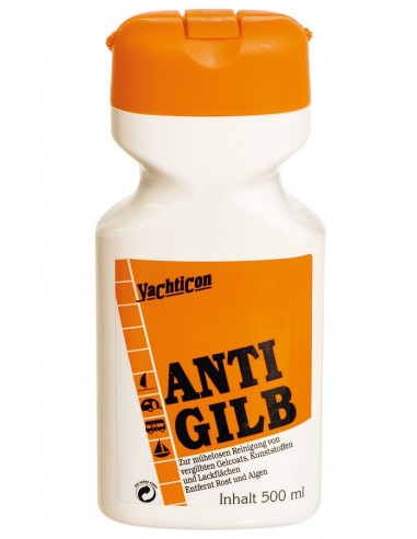 Anti Geel / Anti Gilb - Tegen Gele Aanslag - 500 ml - Yachticon - Onderhoud - 02.0102.00 - € 16,25