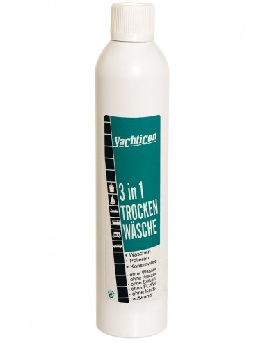 3-In-1 Droogwas - Maakt Schoon Zonder Water - 500 ml - Yachticon - Onderhoud - 02.0130.00 - € 20,45