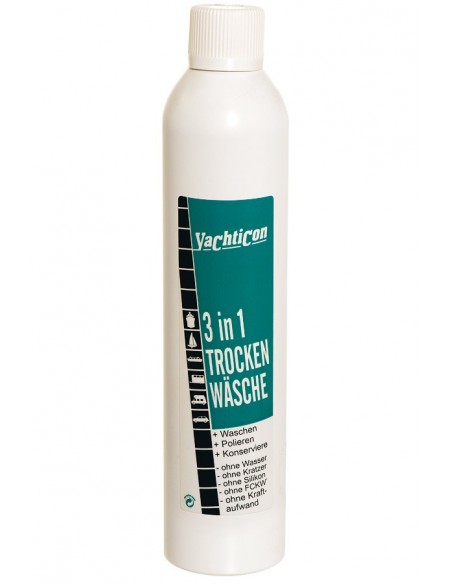 3-In-1 Droogwas - Maakt Schoon Zonder Water - 500 ml - Yachticon