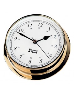 Endurance I 125 - Quartz Klok - Arabisch - Messing - 152 mm - Weems & Plath - Scheepsinstrumenten - BAC3100 - € 174,95