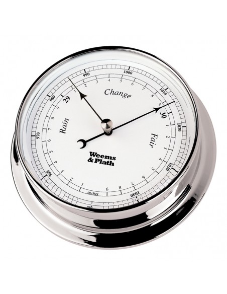 Endurance I 125 - Barometer - Verchroomd - 152 mm - Weems & Plath