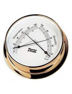 Endurance I 125 - Thermometer / Hygrometer - Messing - 152 mm - Weems & Plath - Scheepsinstrumenten - BAC3102 - € 189,95