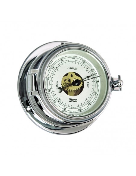 Endurance II 105 - Barometer - Open - Verchroomd - 121 mm - Weems & Plath