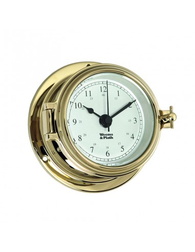 Endurance II 105 - Quartz Klok - Arabisch - Messing - 121 mm - Weems & Plath - Scheepsinstrumenten - BAC3182 - € 129,95