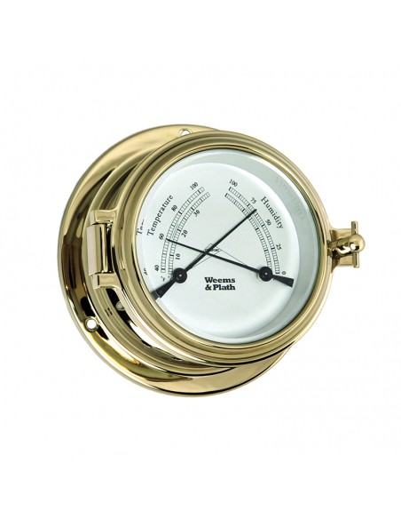 Endurance II 105 - Thermometer / Hygrometer - Messing - 121 mm - Weems & Plath