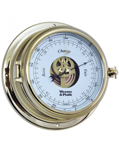 Endurance II 135 - Barometer - Open - Messing - 178 mm - Weems & Plath - Scheepsinstrumenten - BAC3194 - € 169,94