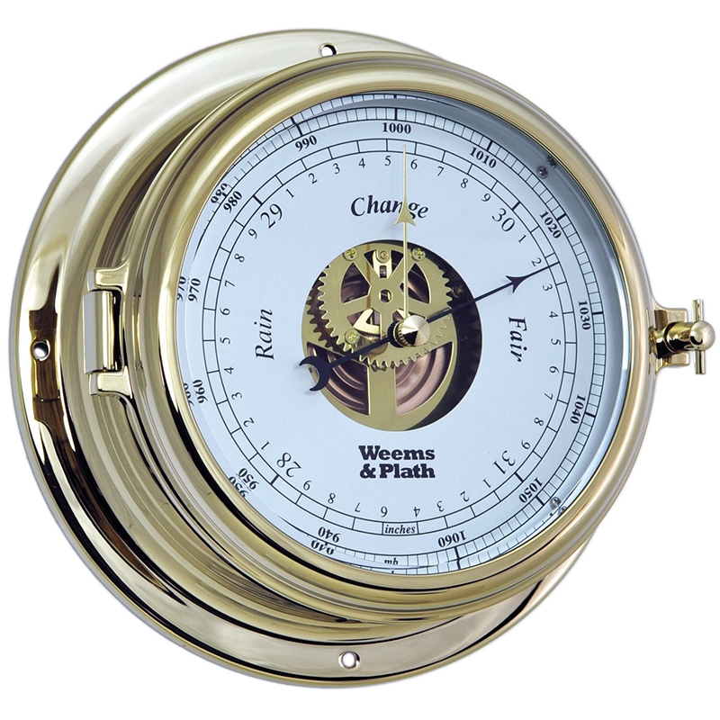 Endurance II 135 - Barometer - Open - Messing - 178 mm van Weems