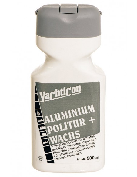 Aluminium Politoer Met Was - Reinigt En Beschermt - 500 ml - Yachticon