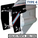 Ruddersafe - Type 4 - Voor Volvo Penta 280 / 290