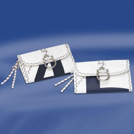 Zeildoek Portemonnee - Sea Wallet - Navy - Trend Marine