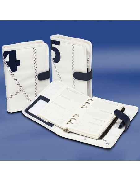 A5 Zeildoek Agenda - Sea Organizer - Navy - Trend Marine