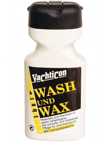 Wash & Wax - Wassen En Waxen In 1 Handeling - 500 ml - Yachticon - Onderhoud - 02.1024.00 - € 19,00
