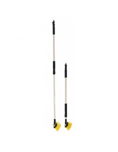 Aluminium Wasborstel Deluxe - Telescopisch - Met Waterdoorvoer - 90-175 cm - The Captain's Collection - Onderhoud - 32.3785.0...