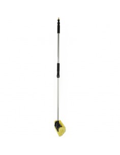 Aluminium Wasborstel - Met Rondom Op 4 Plaatsen Borstelharen - The Captain's Collection - Onderhoud - 32.5029.00 - € 32,50