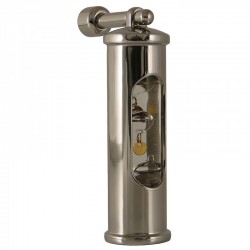 Galileiglas Met Ophanghaak - Glanzend RVS - Delite - Scheepsinstrumenten - 550704 - € 115,00