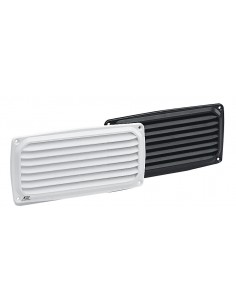 Ventilatierooster zwart 200 x 100 mm - On-Deck
