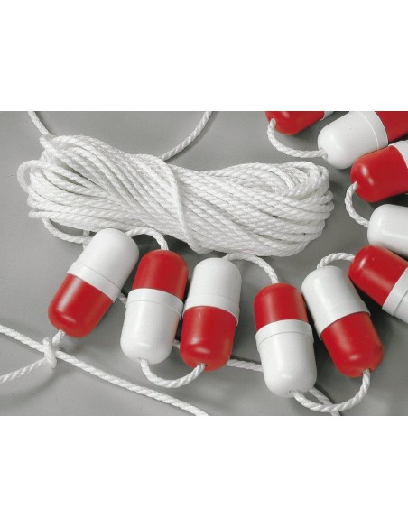 Drijver Ø6 14 cm rood/wit - On-Deck