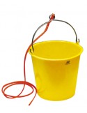 Plastic puts 10 ltr met lijn