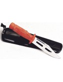 Mes RVS met houder 27 cm