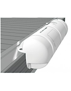 Steigerbumper driekwart rond Ø18 x 40 cm blauw - On-Deck