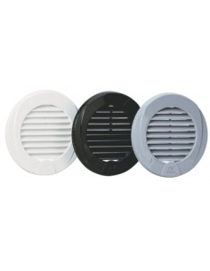 Ventilatierooster rond 3'' wit - On-Deck